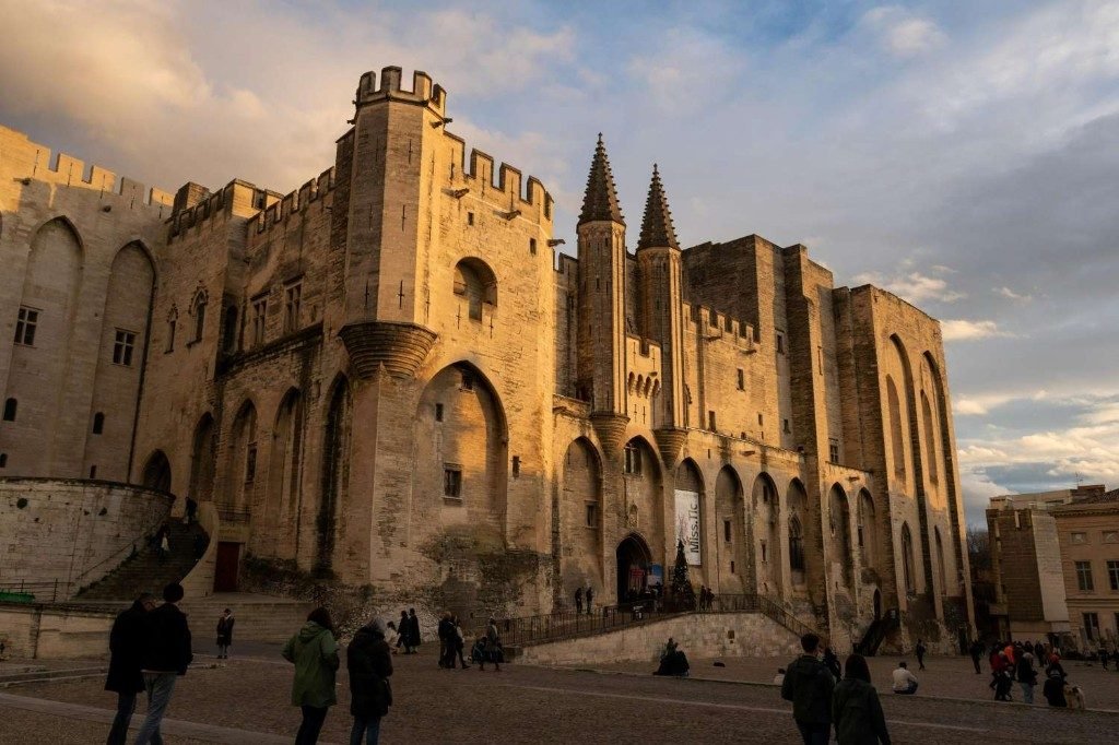 The Palais des Papes in Avignon