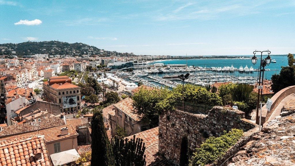 The old town and port of Cannes