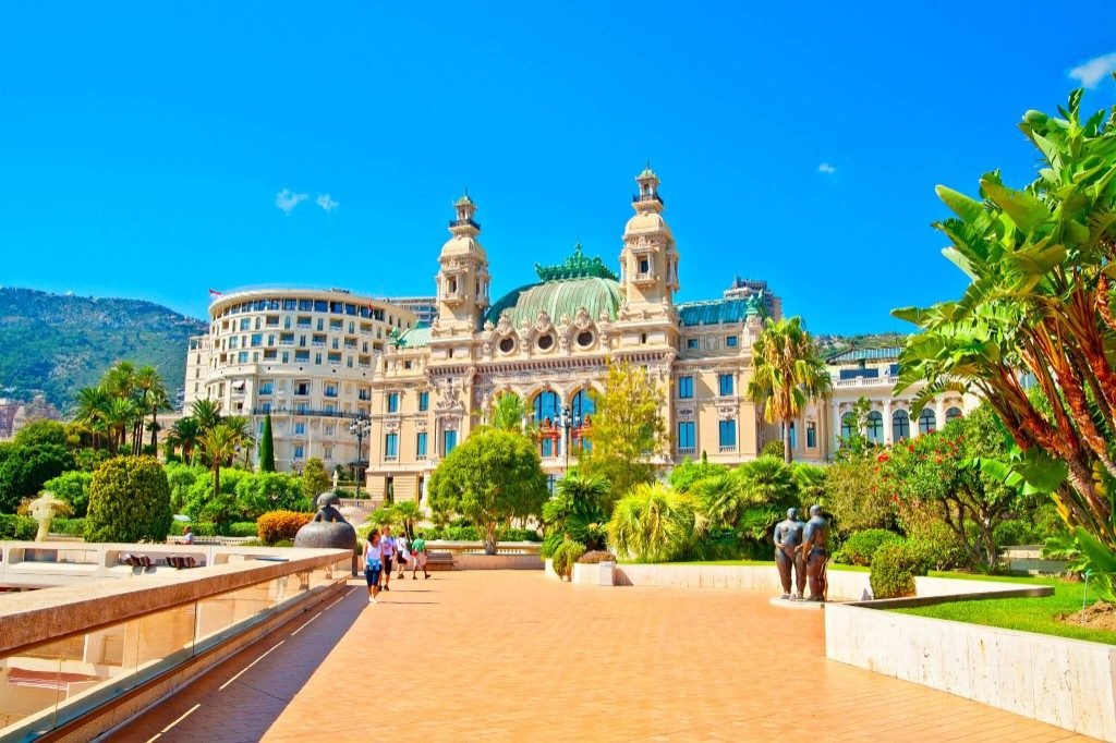 The Casino de Monte-Carlo and its gardens