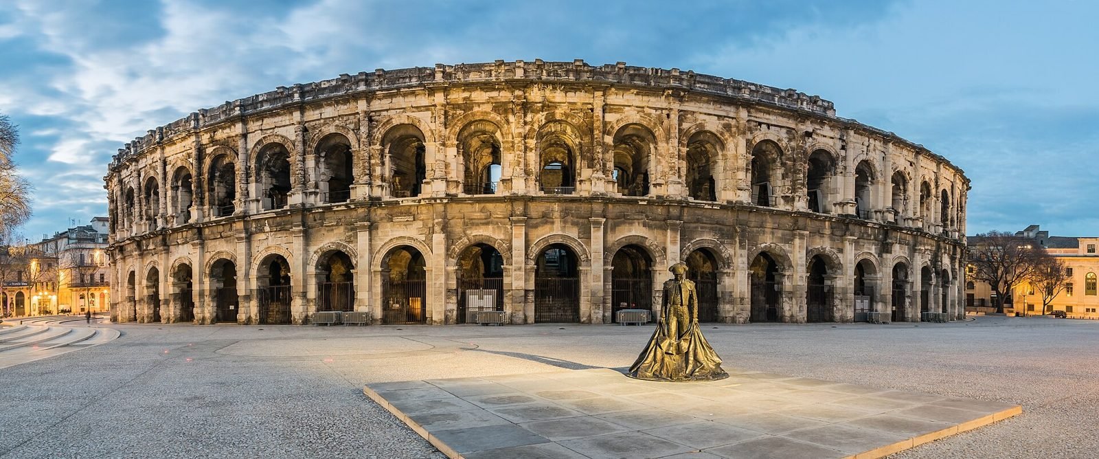 The Roman arena in Nîmes